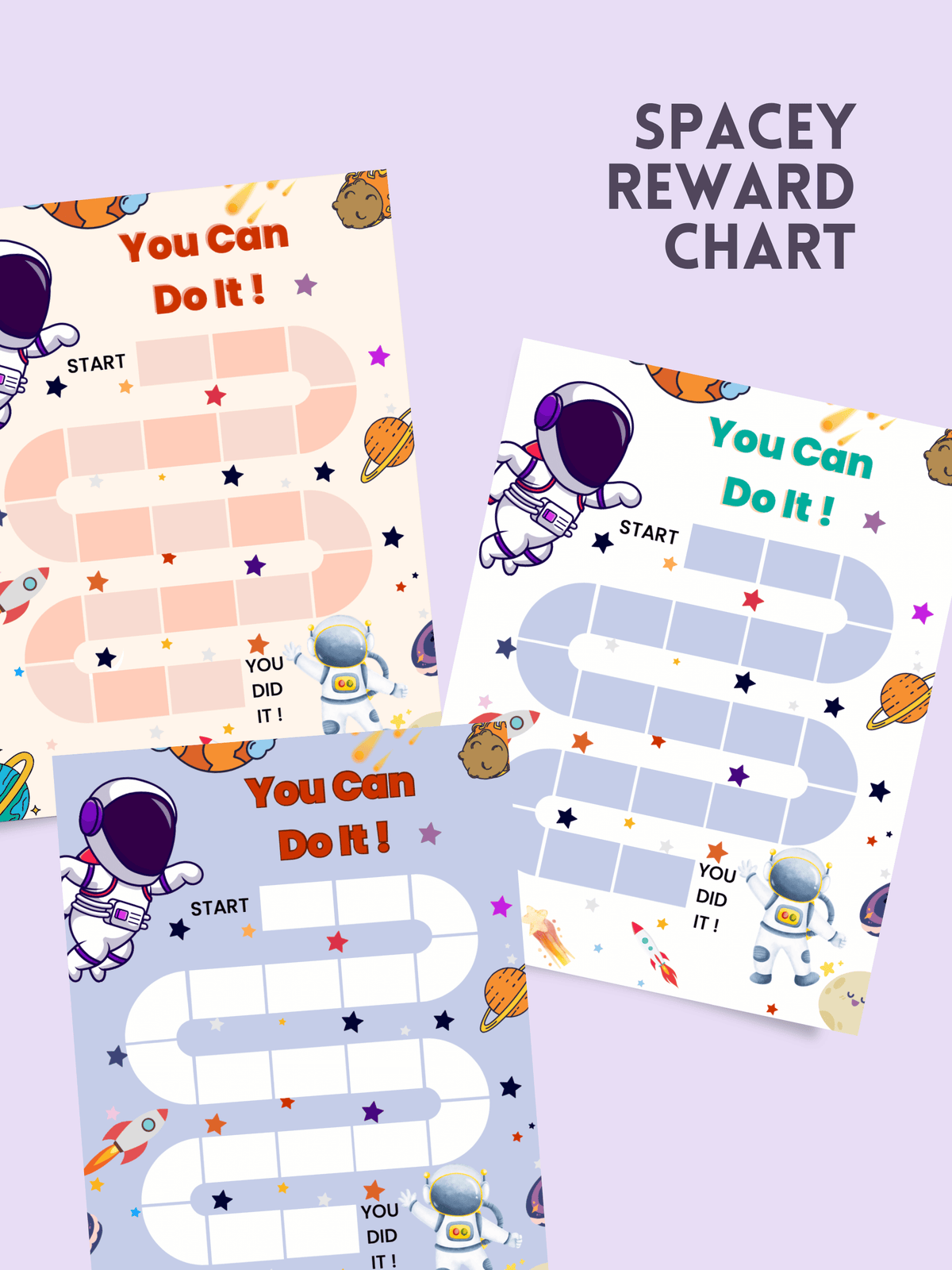 Spacey Reward Chart