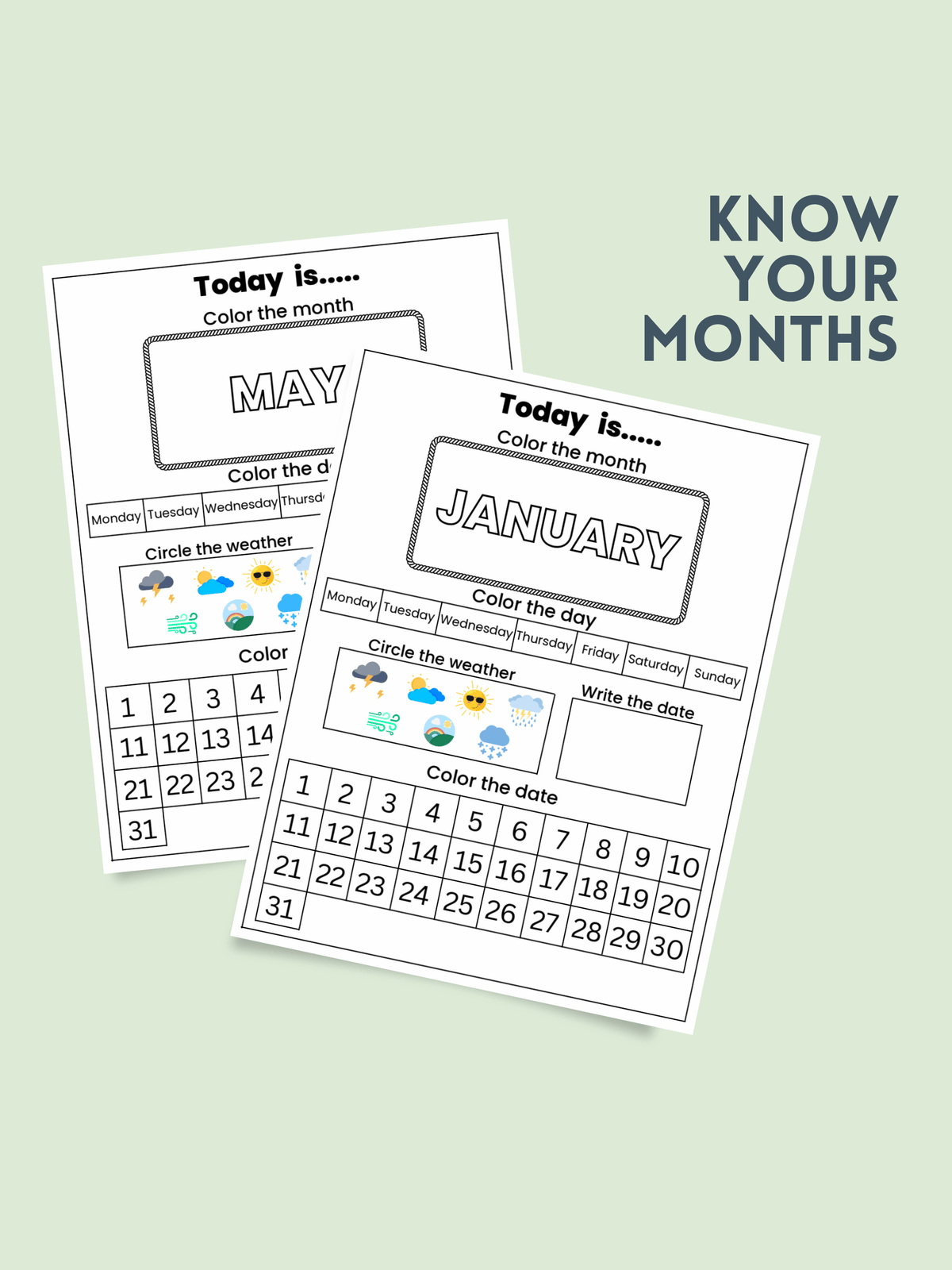 Know Your Months