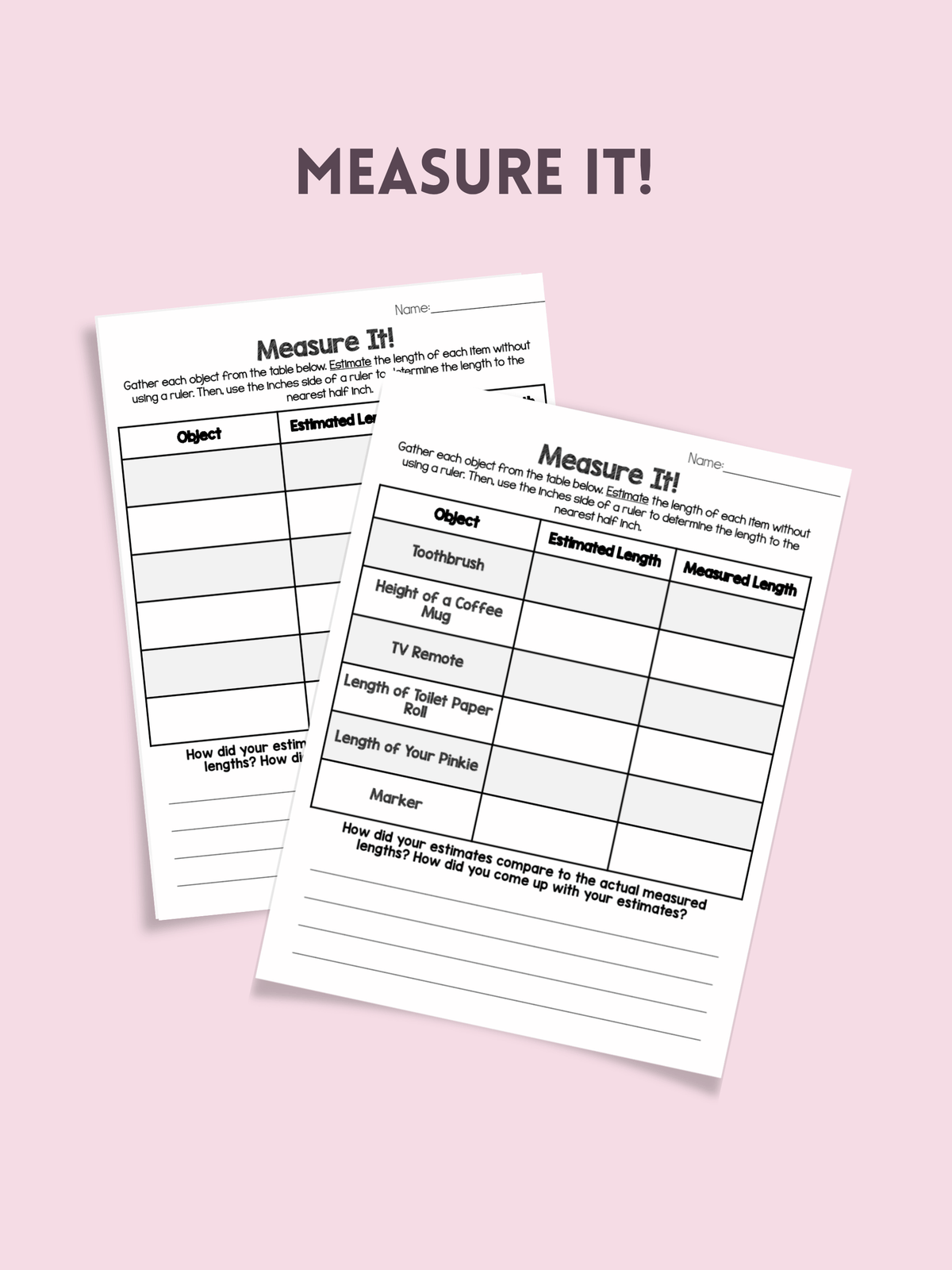 Measure it!
