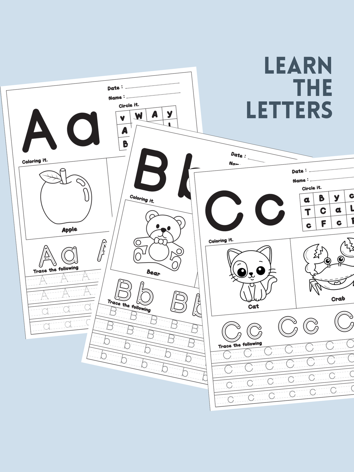 Learn The Letters